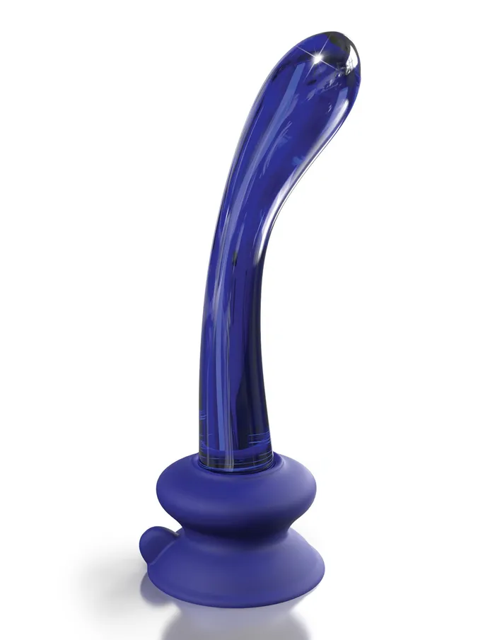 Pipedream Dildos Icicles No 89 With Silicone Suction Cup Blue
