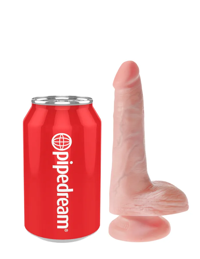 Pipedream Dildos King Cock 6quot Cock With Balls Light Pipedream Dildos King Cock 6quot Cock With Balls Light