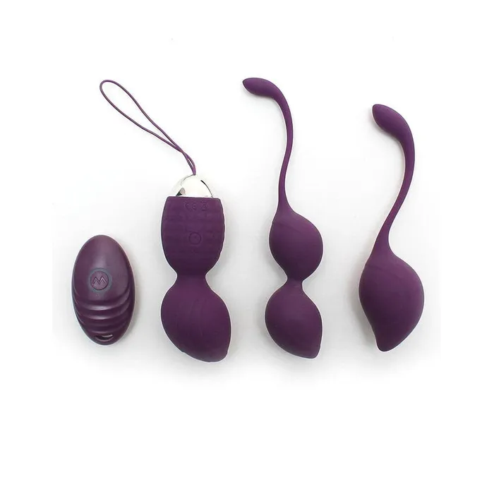 Rimba Rimini Vibrating Kegel Ball Set With Remote Control Female Sex Toys
