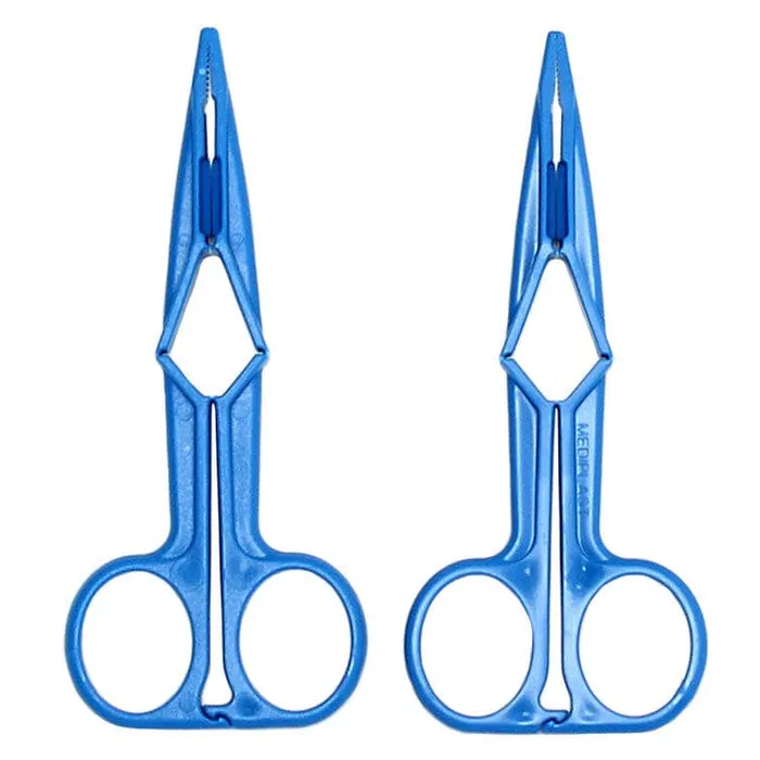 Rimba Vibrators Blue Scissor Nipple Clamps