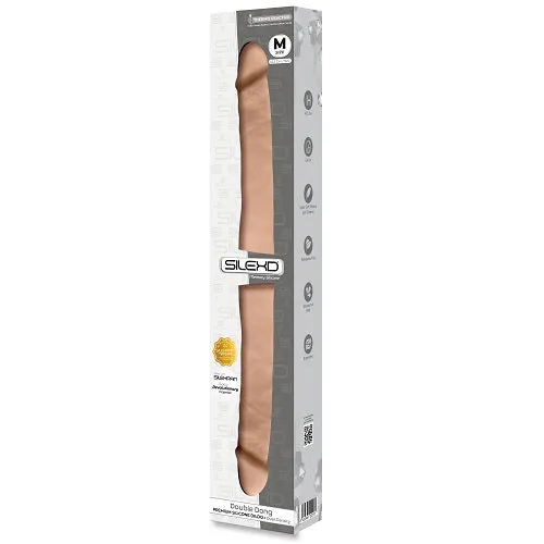 SilexD Dildos SilexD 17 Inch Realistic Dual Density Double Dong SilexD Dildos SilexD 17 Inch Realistic Dual Density Double Dong