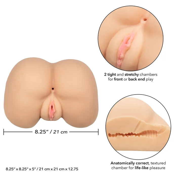 Stroke It LifeSize Ass Ivory CalExotics Male Sex Toys Stroke It LifeSize Ass Ivory CalExotics Male Sex Toys