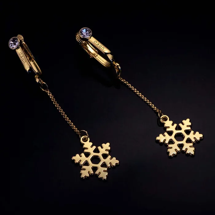 UPKO Female Sex Toys UPKO Nonpierced Snowflake Clitoral Jewelry