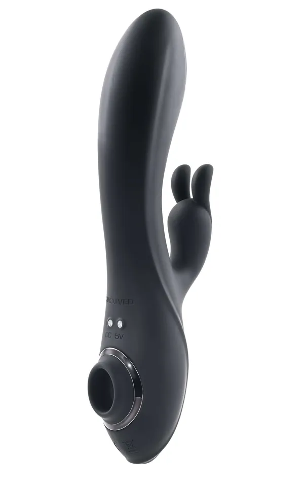 Vibrators Evolved Novelties Rabbit Hole Black
