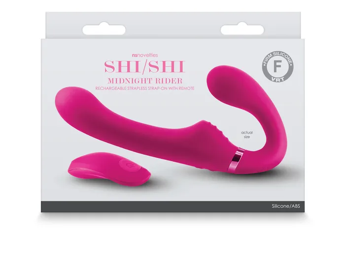 Vibrators Shishi Midnight Rider Pink nsnovelties