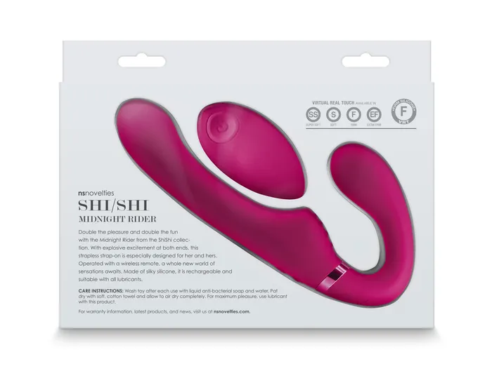 Vibrators Shishi Midnight Rider Pink nsnovelties Vibrators Shishi Midnight Rider Pink nsnovelties