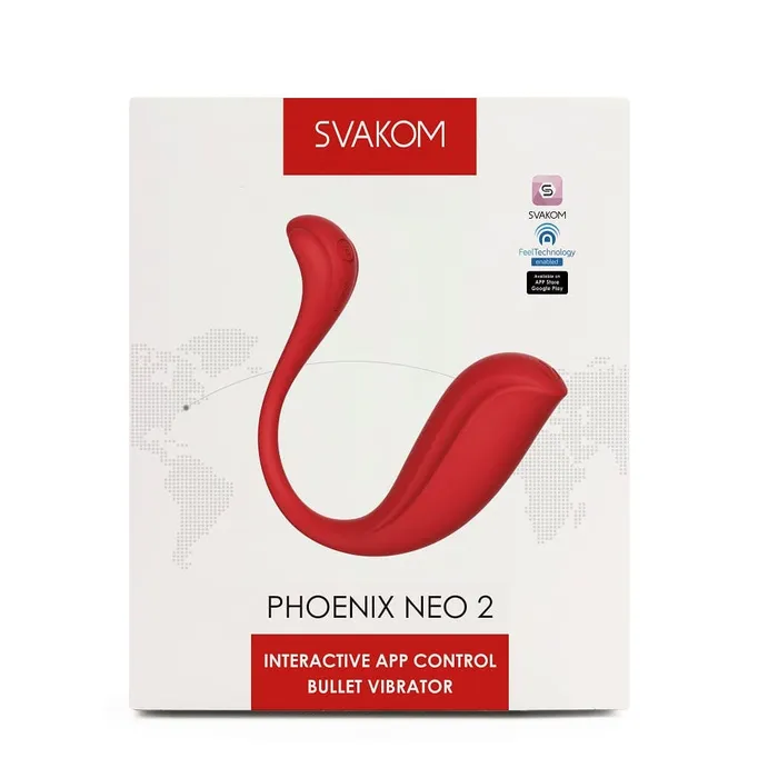 Vibrators Svakom Phoenix Neo 2 Interactive App Controlled Vibrator Svakom