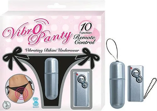 Vibro Panty Remote Control Black Nasstoys Female Sex Toys