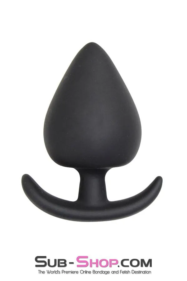 3470M BIG Black XL Silicone Anal Plug Moonwell Anal
