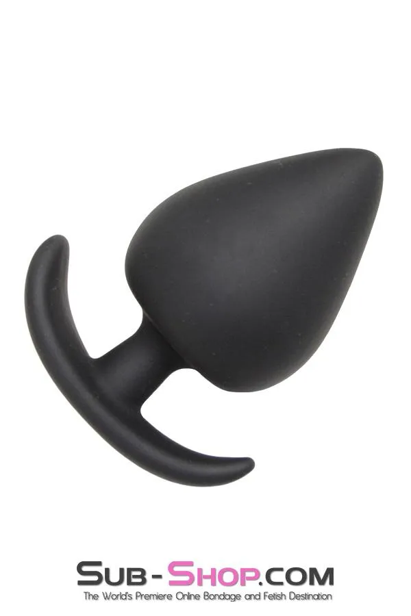 3470M BIG Black XL Silicone Anal Plug Moonwell Anal