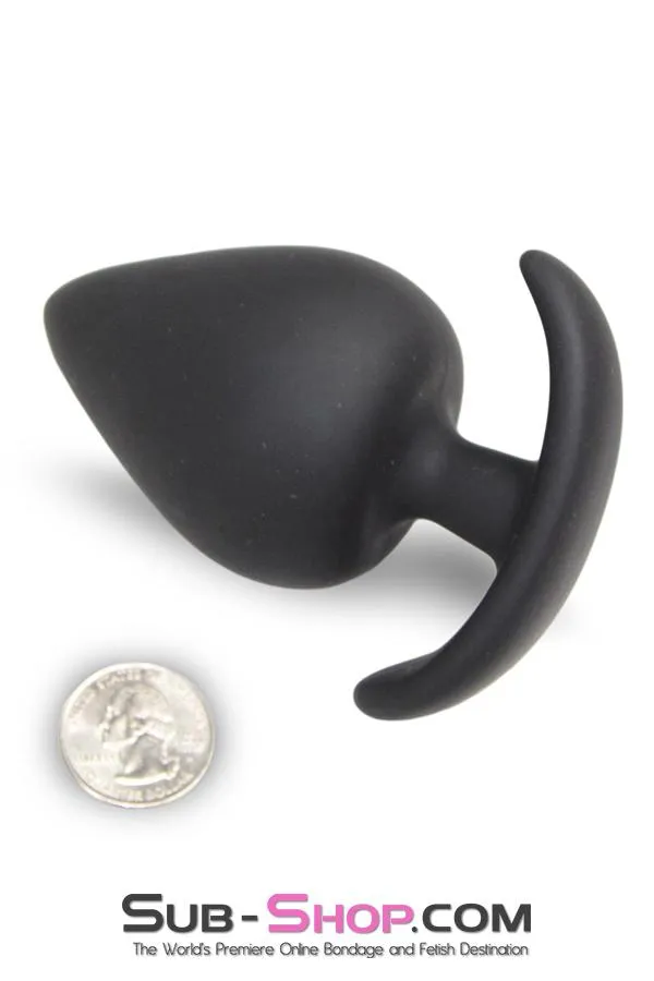 3470M BIG Black XL Silicone Anal Plug Moonwell Anal
