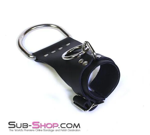 4729A Suspension Bondage Leather Wrist Cuffs Autumn Restraints