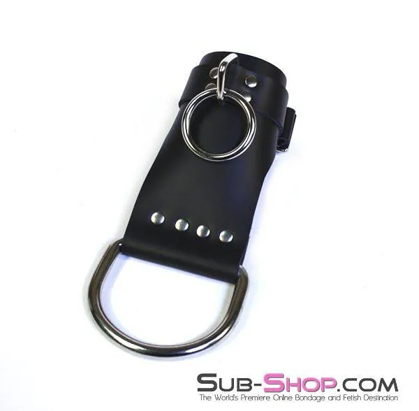 4729A Suspension Bondage Leather Wrist Cuffs Autumn Restraints