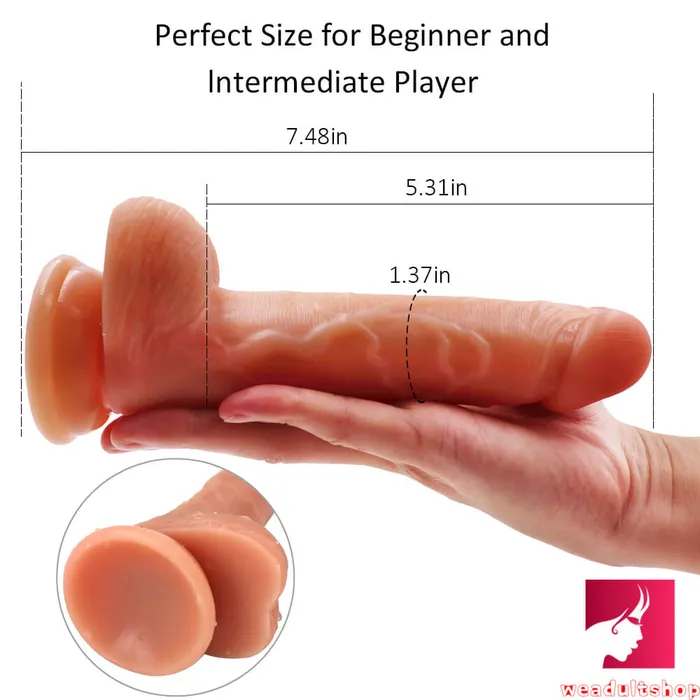 748in Double Layer Silicone Dildo For Girl Using Sex Toy Weadultshop Dildos 748in Double Layer Silicone Dildo For Girl Using Sex Toy Weadultshop Dildos