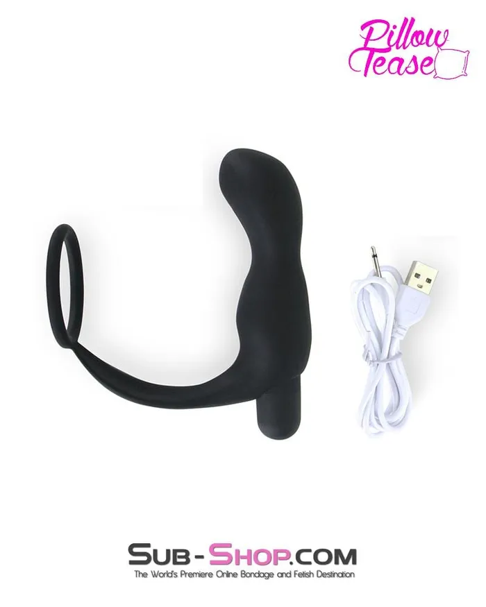7085E Waterproof Rechargeable Silicone Prostate Plug with Cock Ring Enhancer MEGA Deal Eiffel Male Sex Toys 7085E Waterproof Rechargeable Silicone Prostate Plug with Cock Ring Enhancer MEGA Deal Eiffel Male Sex Toys