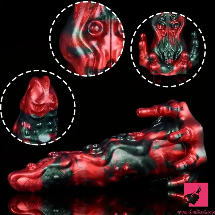 846in Red Devils Fantasy Big Monster Silicone Soft Dildo Adult Toy Weadultshop Dildos