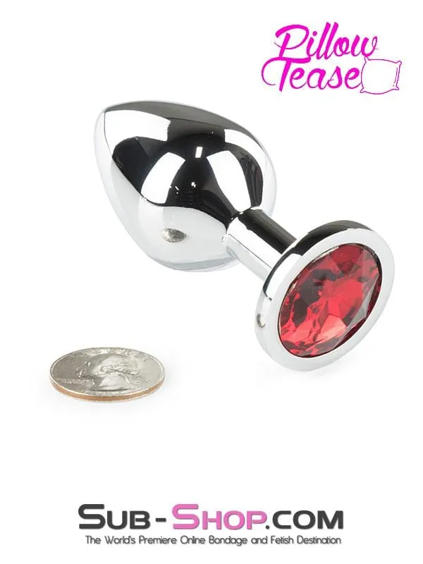 Anal 1854M Chromed Light Weight Ruby Red Crystal Tipped Butt Plug Medium MEGA Deal Moonwell Anal 1854M Chromed Light Weight Ruby Red Crystal Tipped Butt Plug Medium MEGA Deal Moonwell