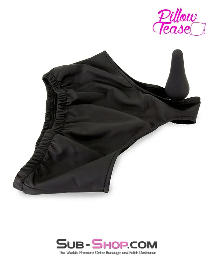 Anal 5723MSIS Sissy Boi Leather Look 4 Feminization Way Stretch Silicone Butt Plug Sexy Man Panties Moonwell