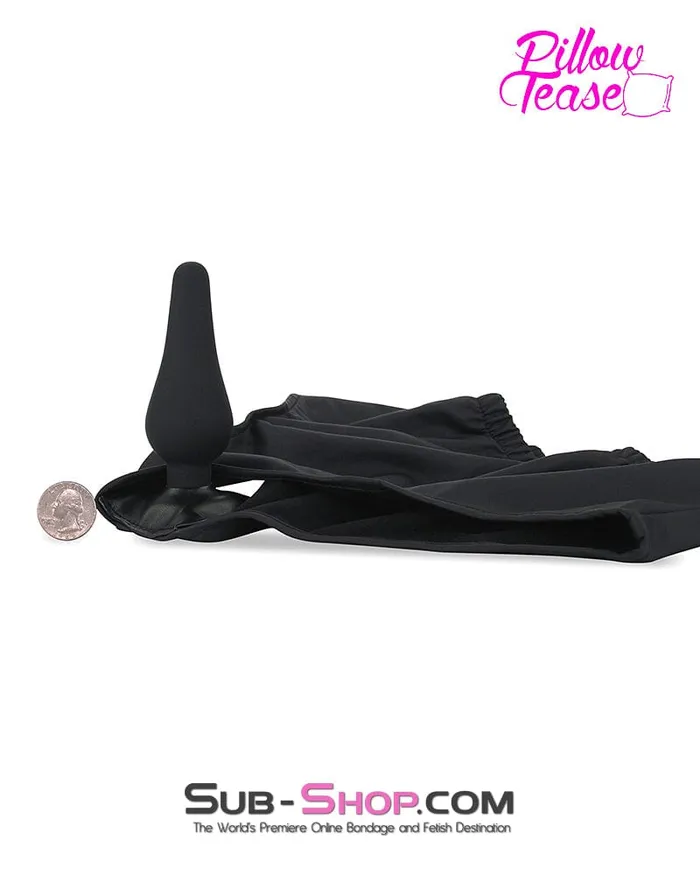 Anal 5723MSIS Sissy Boi Leather Look 4 Feminization Way Stretch Silicone Butt Plug Sexy Man Panties Moonwell