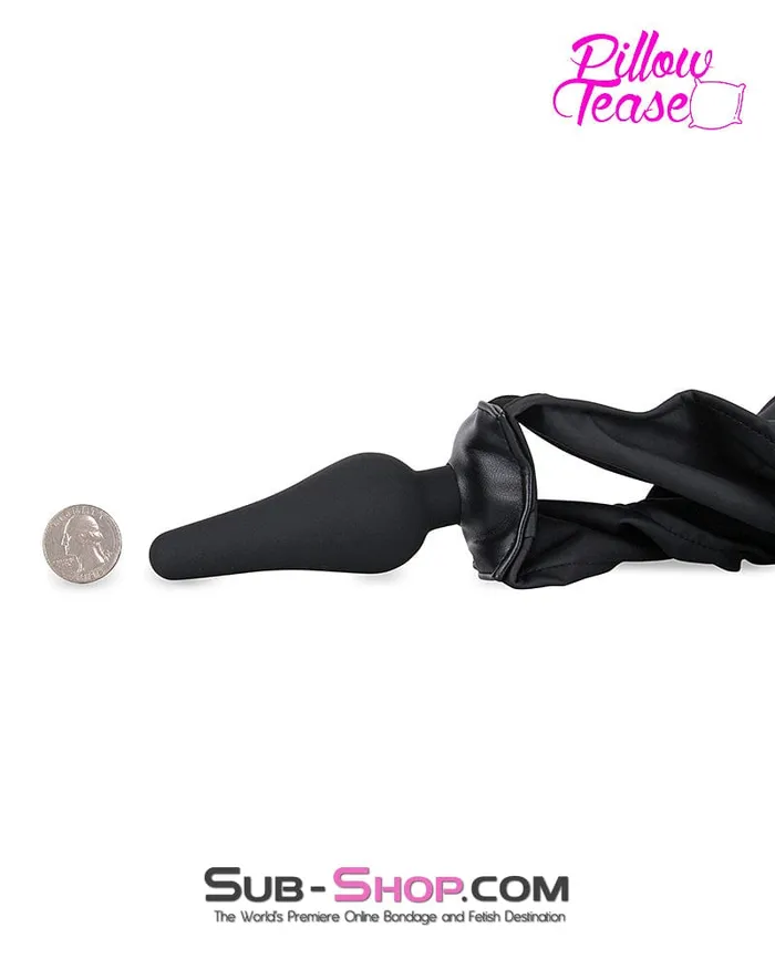 Anal 5723MSIS Sissy Boi Leather Look 4 Feminization Way Stretch Silicone Butt Plug Sexy Man Panties Moonwell