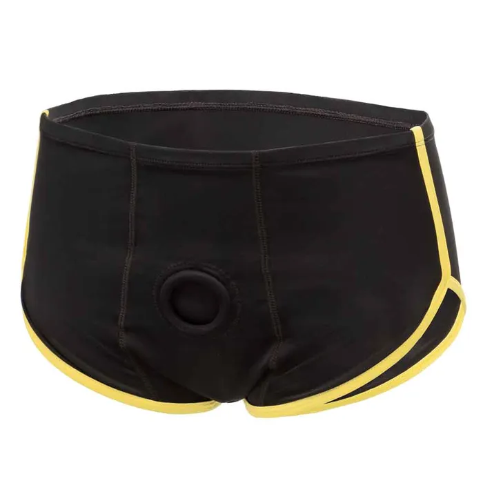 Anal CalExotics Boundless Black and Yellow Brief Largexlarge Blackyellow