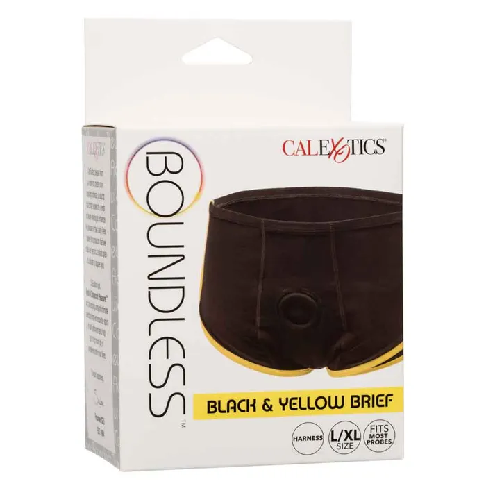 Anal CalExotics Boundless Black and Yellow Brief Largexlarge Blackyellow Anal CalExotics Boundless Black and Yellow Brief Largexlarge Blackyellow