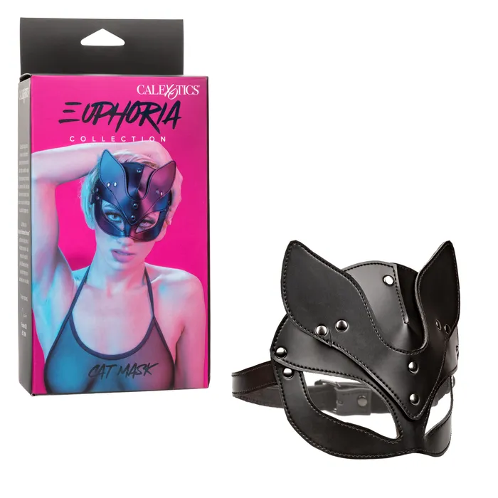 Anal CalExotics Euphoria Collection Cat Mask Black Anal CalExotics Euphoria Collection Cat Mask Black
