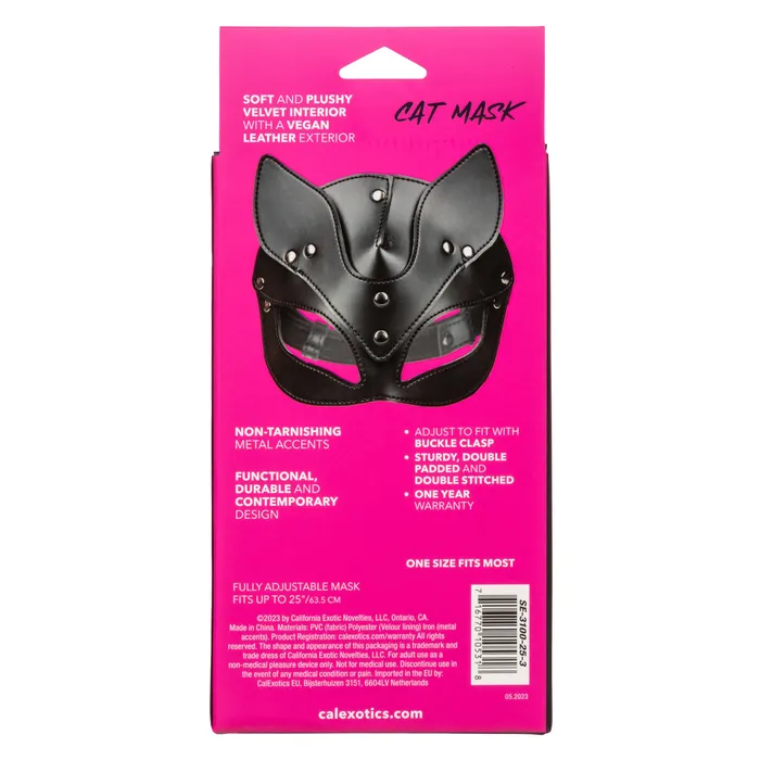 Anal CalExotics Euphoria Collection Cat Mask Black Anal CalExotics Euphoria Collection Cat Mask Black