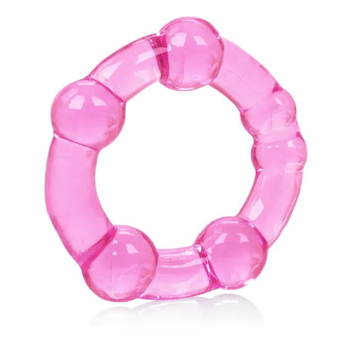 Anal Calexotics Three Size Beaded Pleasure Rings for Fun and Comfort