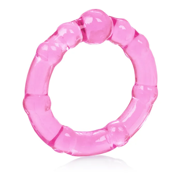 Anal Calexotics Three Size Beaded Pleasure Rings for Fun and Comfort