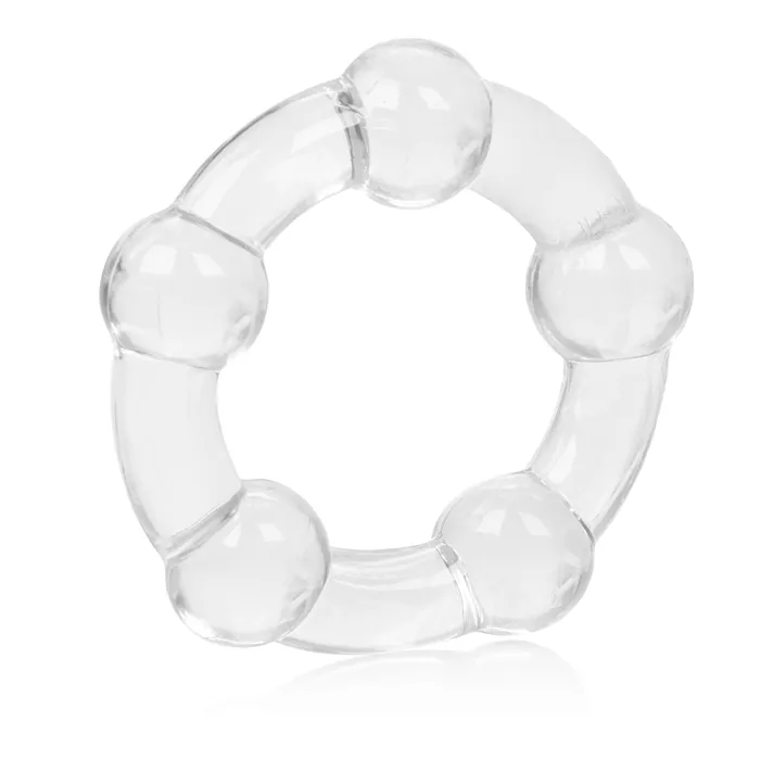 Anal Calexotics Three Size Beaded Pleasure Rings for Fun and Comfort