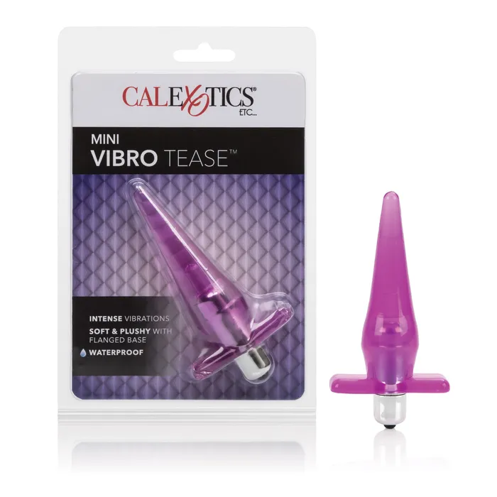 Anal Mini Vibro Tease Slender Probe Pink CalExotics Anal Mini Vibro Tease Slender Probe Pink CalExotics