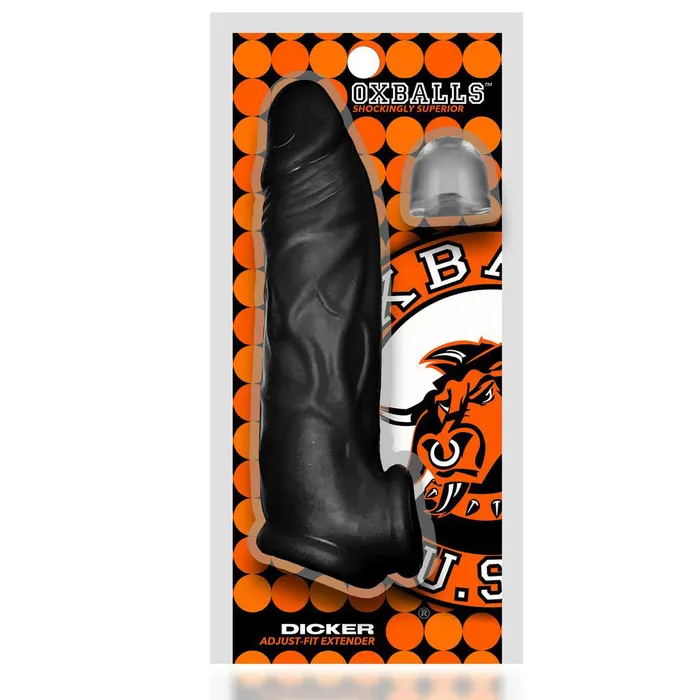 Anal Oxballs Dicker UltraSlim Cocksheath Black Ice Anal Oxballs Dicker UltraSlim Cocksheath Black Ice