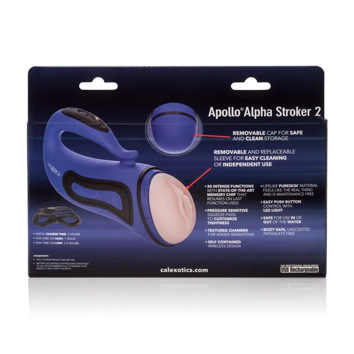 Apollo Alpha Stroker 2 Vagina CalExotics Male Sex Toys Apollo Alpha Stroker 2 Vagina CalExotics Male Sex Toys
