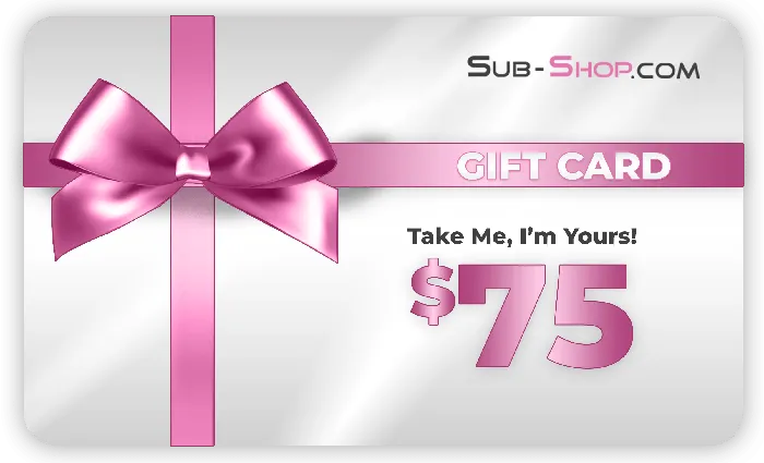 Autumn Female Sex Toys 7500 Gift Card