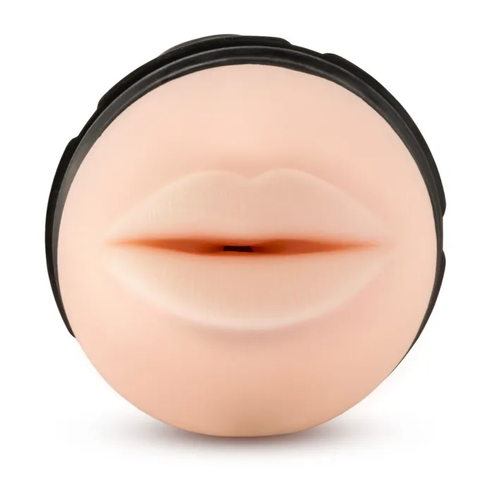 Blush Novelties Female Sex Toys Soft Torch Lips Ribbed Pleasure in a Sneaky Canister