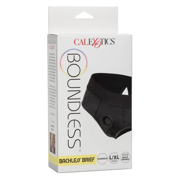 Boundless Backless Brief Lxl Black CalExotics Anal Boundless Backless Brief Lxl Black CalExotics Anal
