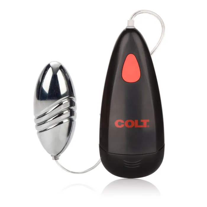 CalExotics Female Sex Toys Colt Waterproof Silver Turbo Bullet