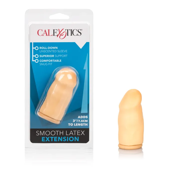 Calexotics Male Sex Toys 3 Inch Soft Latex Sleeve for Exciting Adventures