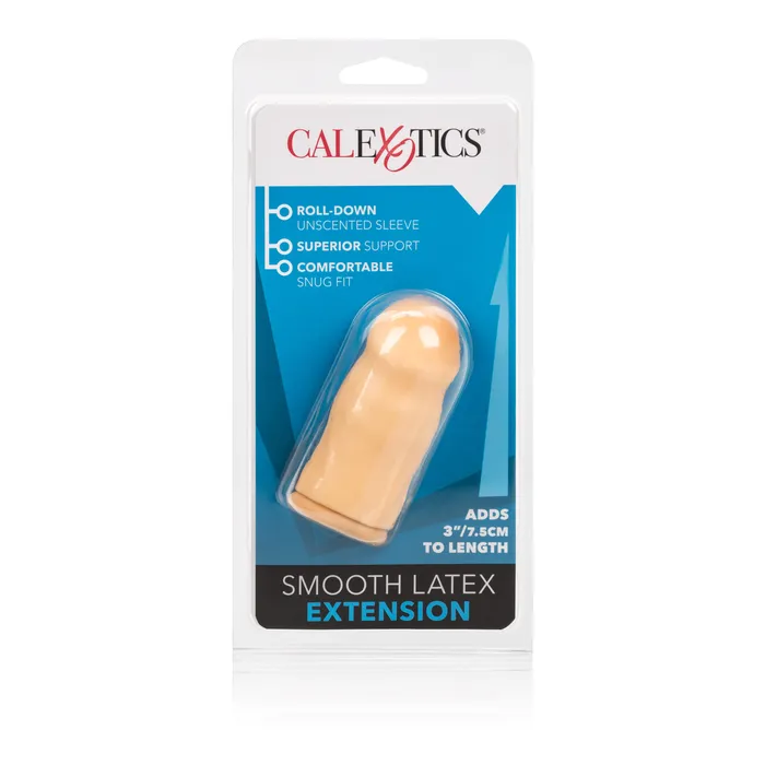 Calexotics Male Sex Toys 3 Inch Soft Latex Sleeve for Exciting Adventures