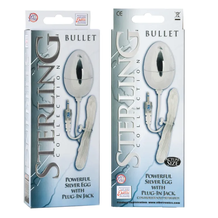 CalExotics Sterling Collection Silver Egg Vibrators CalExotics Sterling Collection Silver Egg Vibrators