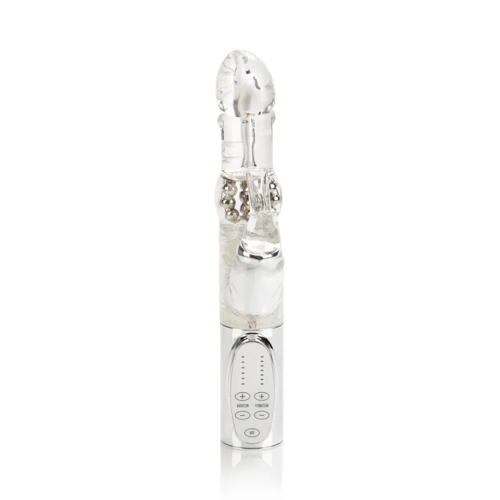 CalExotics Vibrators Platinum Jack Rabbit Silver