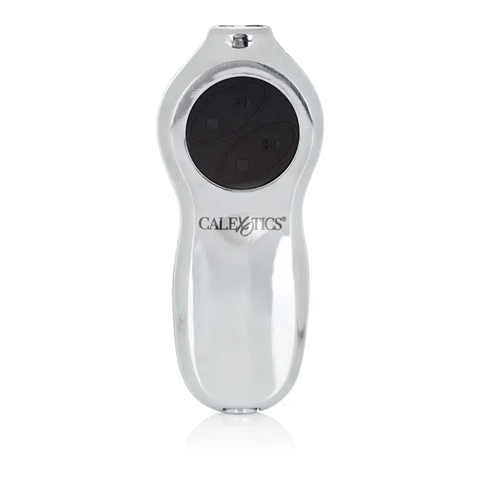 Calexotics Vibrators Sterling 7Function Pleasure Controller with Dual Jack for Ultimate Fun Calexotics Vibrators Sterling 7Function Pleasure Controller with Dual Jack for Ultimate Fun