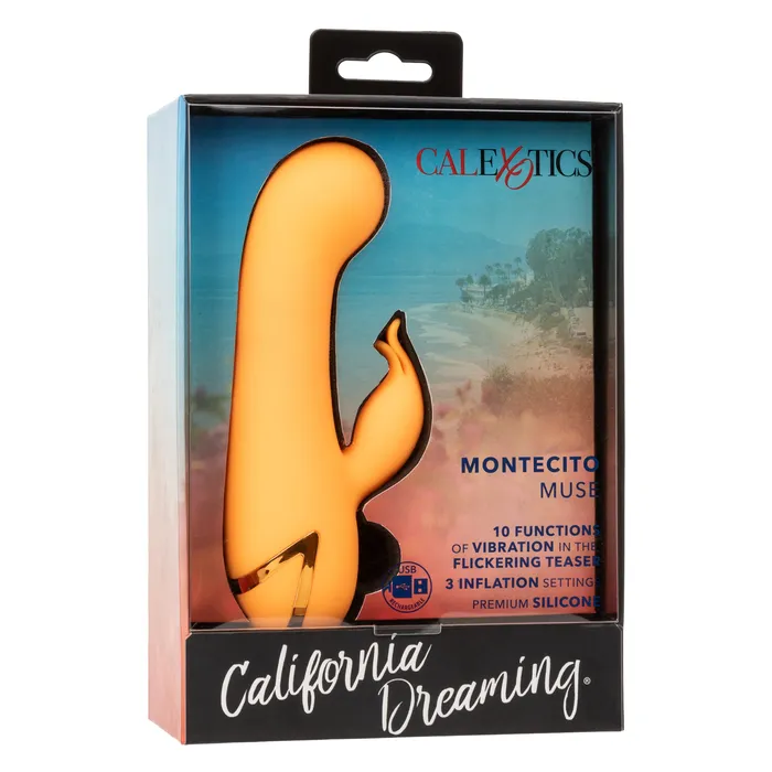 California Dreaming Montecito Muse Orange CalExotics Vibrators