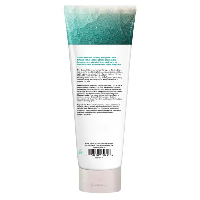 Classic Brands Vibrators Coochy Shave Cream Green Tease 72 Oz Classic Brands Vibrators Coochy Shave Cream Green Tease 72 Oz