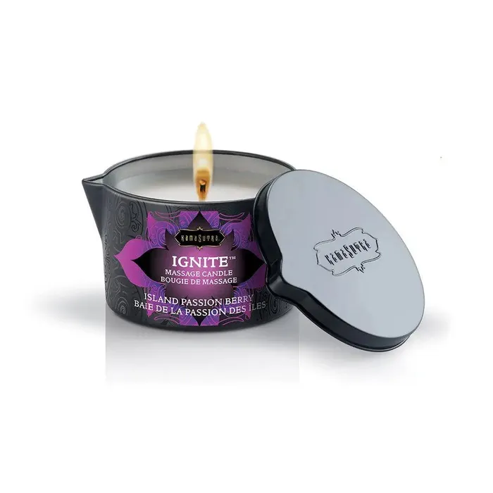 Couples Kama Sutra Ignite Massage Candle Island Passion Berry 6 Oz Couples Kama Sutra Ignite Massage Candle Island Passion Berry 6 Oz