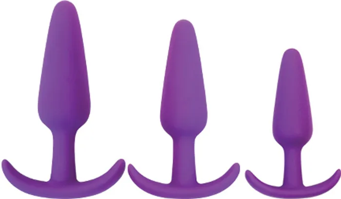 Curve Toys Anal Rump Rockers Set SilkySmooth Plugs for Fun and Adventure