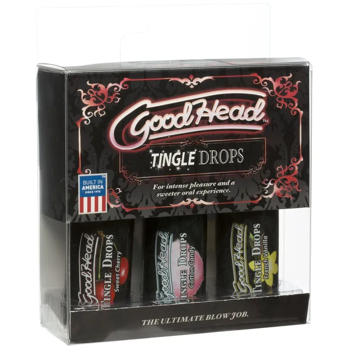 Dildos Doc Johnson Goodhead Tingle Drops 3Pack French Vanilla Cotton Candy Sweet Cherry Dildos Doc Johnson Goodhead Tingle Drops 3Pack French Vanilla Cotton Candy Sweet Cherry
