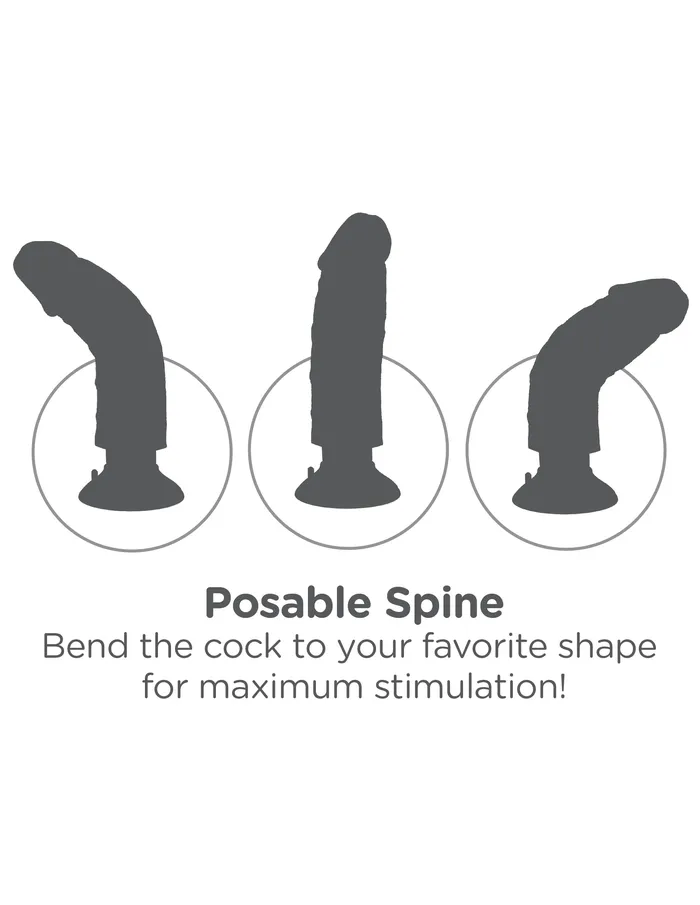 Dildos Pipedream Vibrating King Cock Toy 10Inch Fun with Suction Base and Real Feel