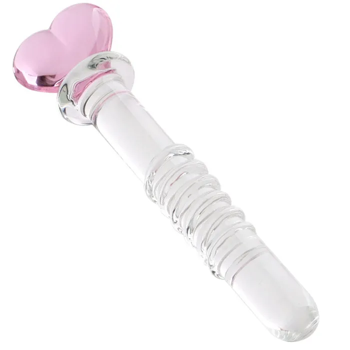  Dildos Poker Series Glass Anal Dildo